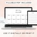 30 Day Challenge Printable Fillable PDF Easy to Use Template for ...