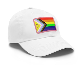 Transgender Flag Baseball Cap, LGBTQ Pride Dad Hat