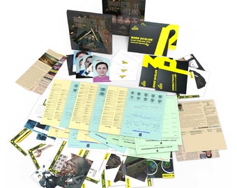 POGOMIX Murder Mystery Party Game Unsolved Case Files Hunt a Killer Crime Solving Games for Adults Cold Case Files Game with Detective Clues
