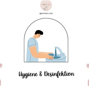 Hygiene & Desinfektion Lernzettel pdf A5 13 Seiten