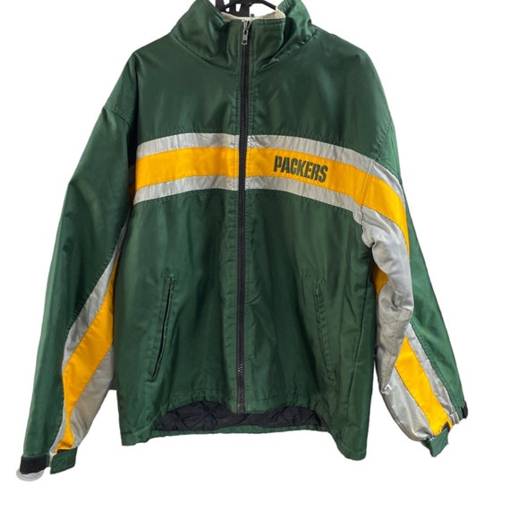Vintage Green Bay Packers Fleece Windbreaker