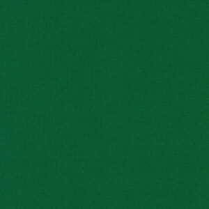 May include: A solid green fabric with a subtle texture.
