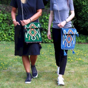 Hemp And Cotton Shoulder Bag–Handmade in Nepal,Eco-Friendly Crossbody Messenger,Festival Travel & Ethical Gift for Him/Her Different Colours