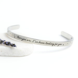 There You Are. I&#39;ve Been Looking For You - Rhys - Rhysand - Feyre - ACOTAR Bracelet - Jewelry - Bookish - Fantasy