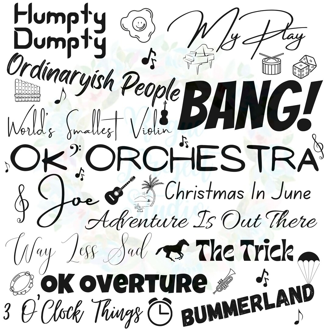 Ok Orchestra - AJR - Album Art - Svg, Png, Jpg - AJR Merch