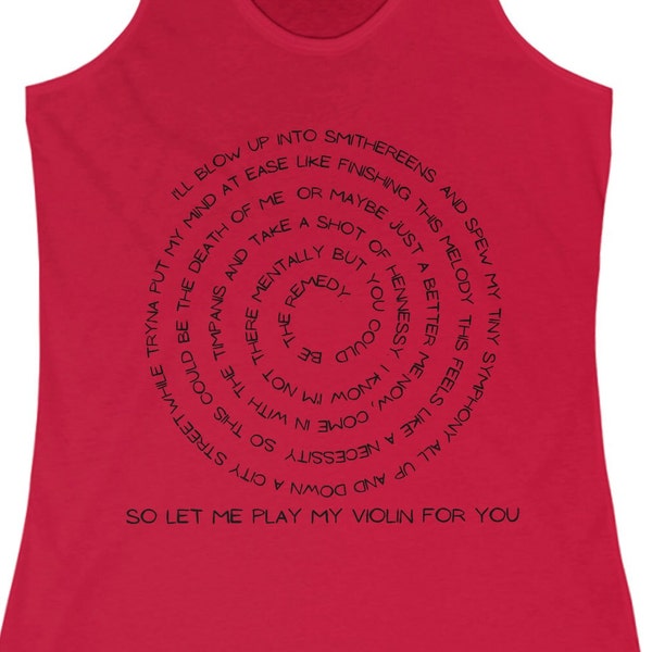 Il vioin più piccolo del mondo - Ok Orchestra - AJR - Women's Ideal Racerback Tank - Runs Small