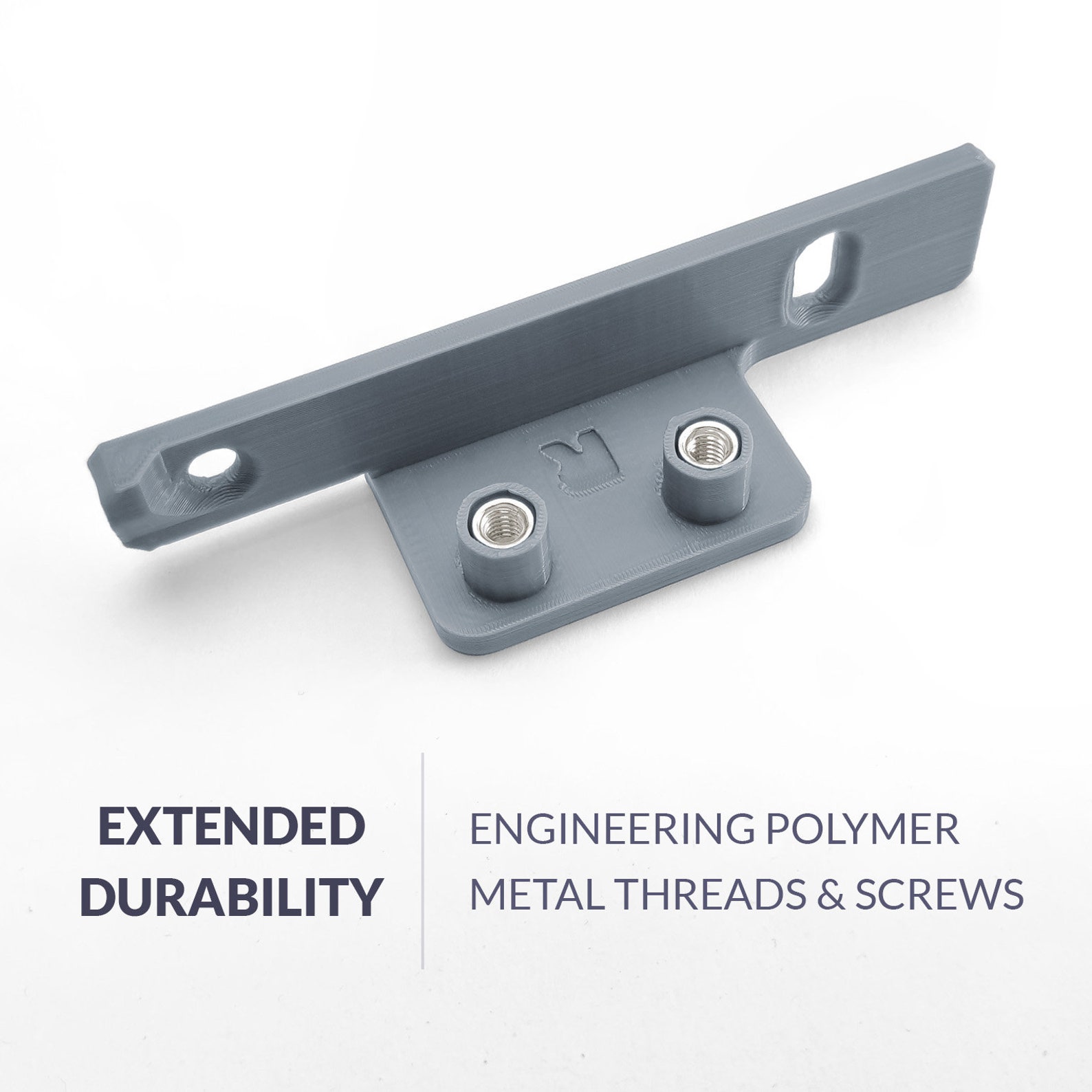 Hettich Multitech Drawer Front Connector Fixing Bracket Replacement Kit (3D Printed) 08855 08856