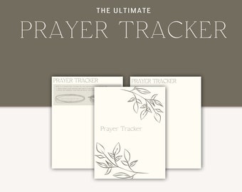 Digital Prayer Journal | Goodnotes Prayer Tracker | Prayer Journal | Reusable Planner |