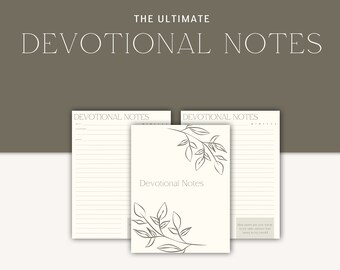 Digital Devotional Planner | Goodnotes | Reusable Planner |