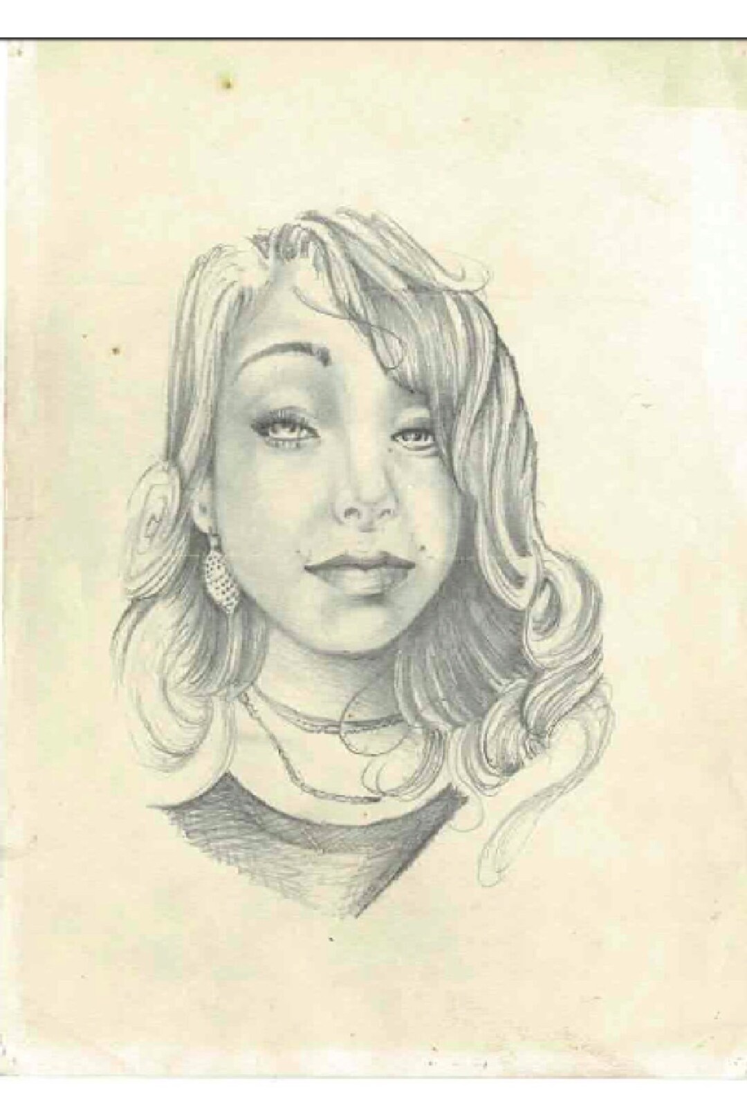 Pencil Drawing Girl Illustration Tattoo Beautiful Hand Etsy