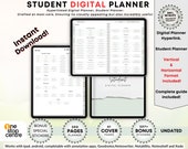 Student Digital Planner: iPad Goodnotes Templates (Digital Download)