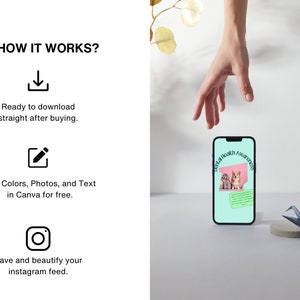 Pets Care and Accessories Instagram Business Marketing Templates, Posts and Stories for Instagram and Facebook – 200 Ready-Made Templates Fully Customizable in Canva's Free Version. using Canva's free version, Instagram post templates