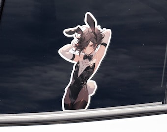 Bunny Femboy - Cute Aesthetic Femboy Sticker