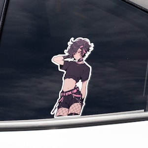 Punk Femboy - Cute Aesthetic Femboy Sticker