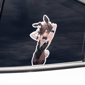 Bunny Femboy - Cute Aesthetic Femboy Sticker