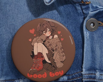 Puppy Femboy - Good Boy - Cute Aesthetic Femboy Pin