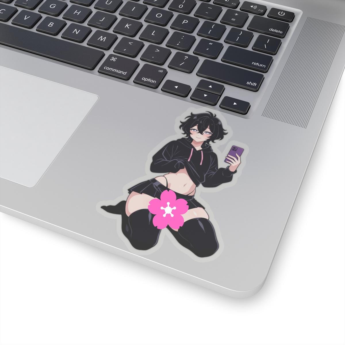 Suggestive Selfie - 18+ Transparent Lewd Femboy Sticker
