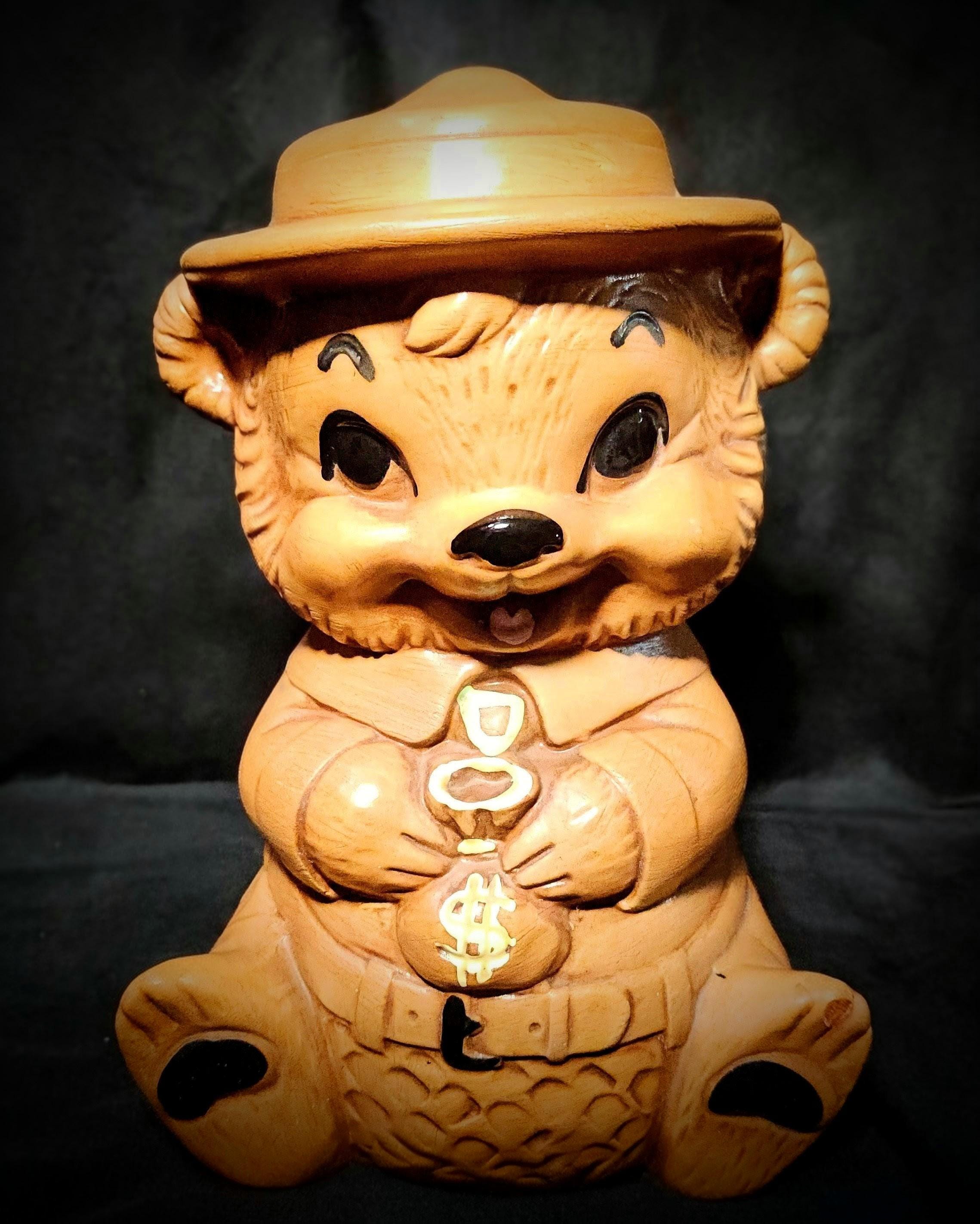 Smokey the Bear Bank - Etsy