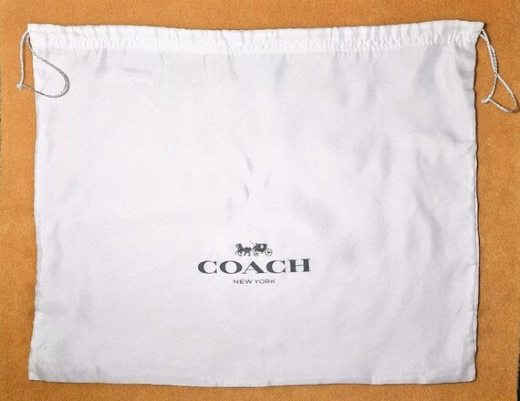 Coach purse dust bag sale