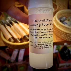 All Natural Foaming Face Wash