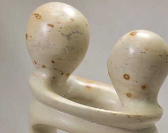 Kisii Soapstone Twisted Lovers Sculpture- Hand Carved in Kenya - Etsy