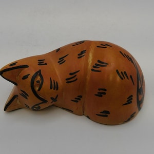 Kisii Soapstone Sleeping Cat