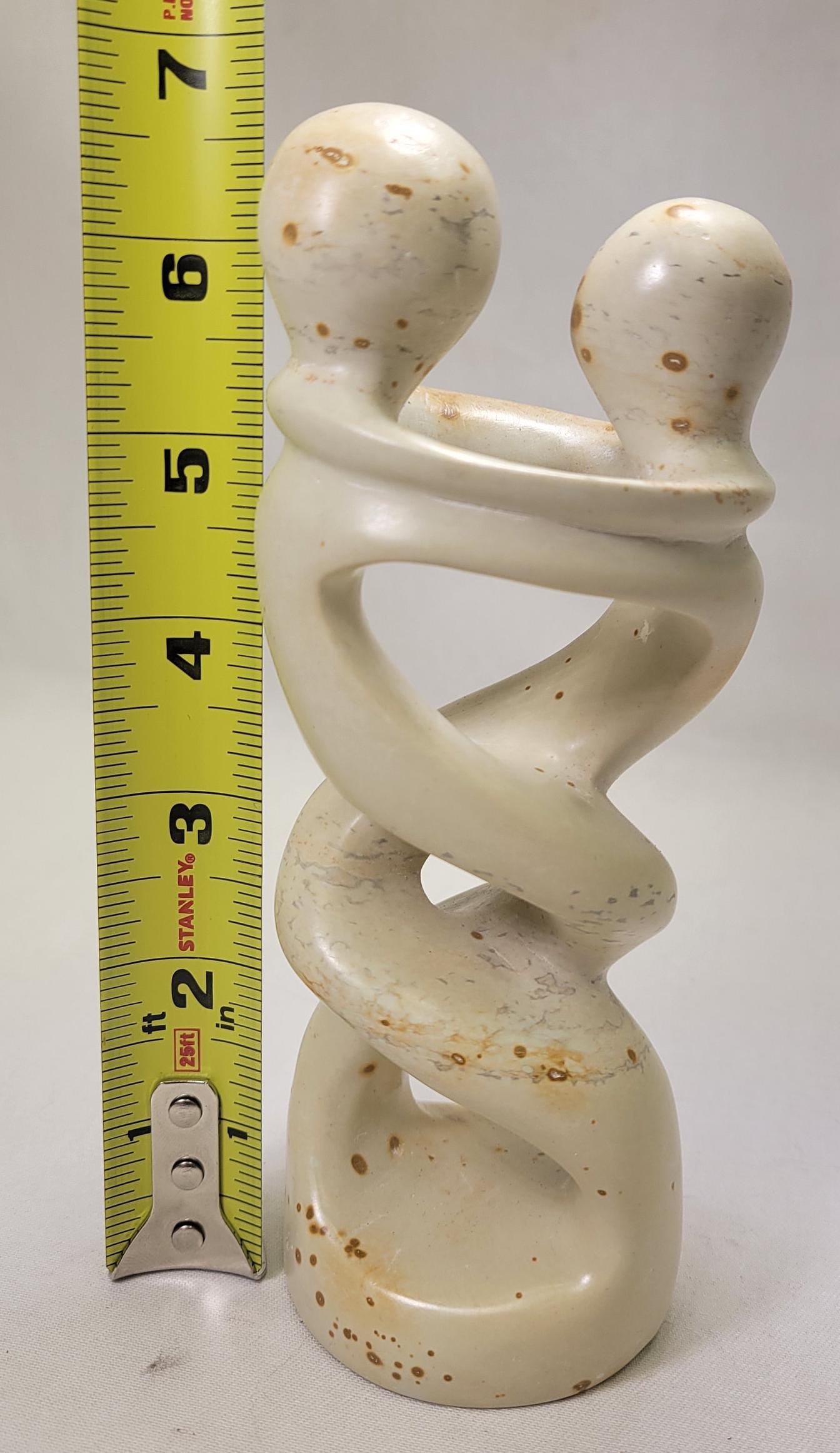 Kisii Soapstone Twisted Lovers Sculpture- Hand Carved in Kenya - Etsy