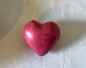 Kisii Soapstone 2&quot; Heart