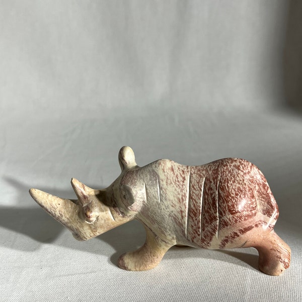 Kisii Soapstone 4" Rhino