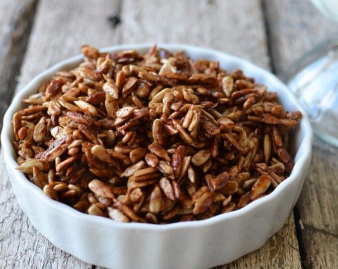 Cinnamon Sugar Sunflower Seeds