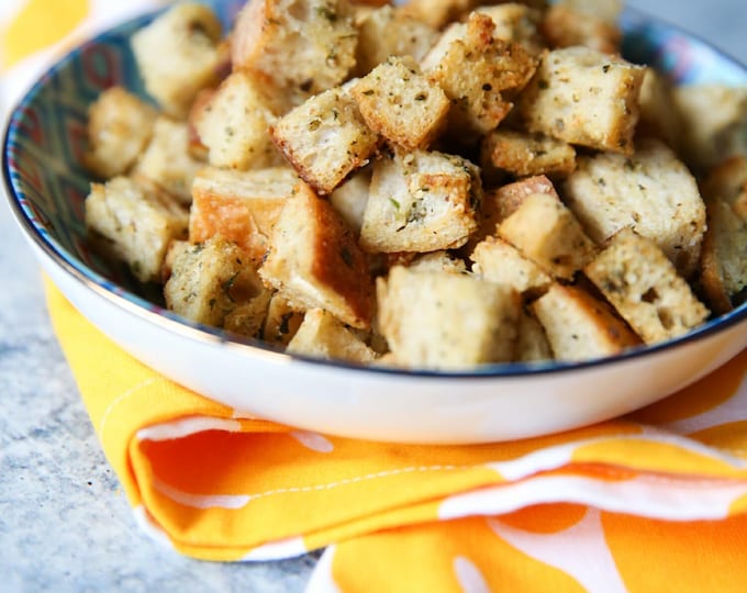 Garlic & Herb Croutons