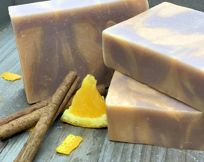 Shea Butter Cinnamon Orange Soap