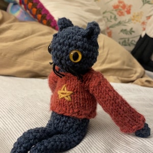 Pattern: Margot the Cat Crochet and Knit