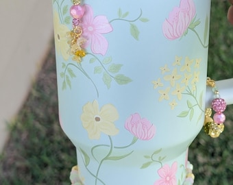 Pastel Beaded Stacking Bracelets for Stanley Quencher Tumbler (Set of 4)