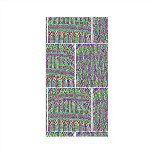 Adversarial Pattern / Anti Facial recognition / Lightweight Neck Gaiter