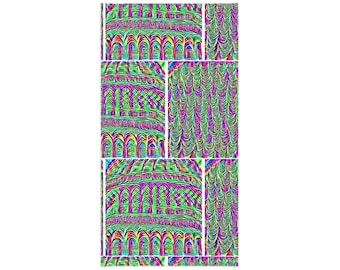 Adversarial Pattern / Anti Gesichtsschutz / Leichter Neck Gaiter