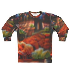 Anti Facial Recognition AI Invisibility Adversarial Pattern Unisex Sweatshirt