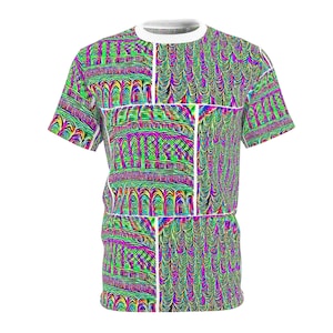 Anti Facial Recognition / AI Invisibility / Adversarial Pattern Unisex Tee