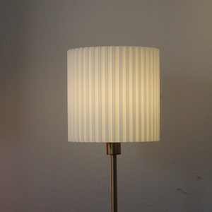 Ab 29,00 Euro: COSTA Lampenschirm/weiß/3D Druck/Rippen/Rund/für Deckenleuchte/für Stehleuchte/für Nachttischlampe/für Schreibtischlampe Bild 1