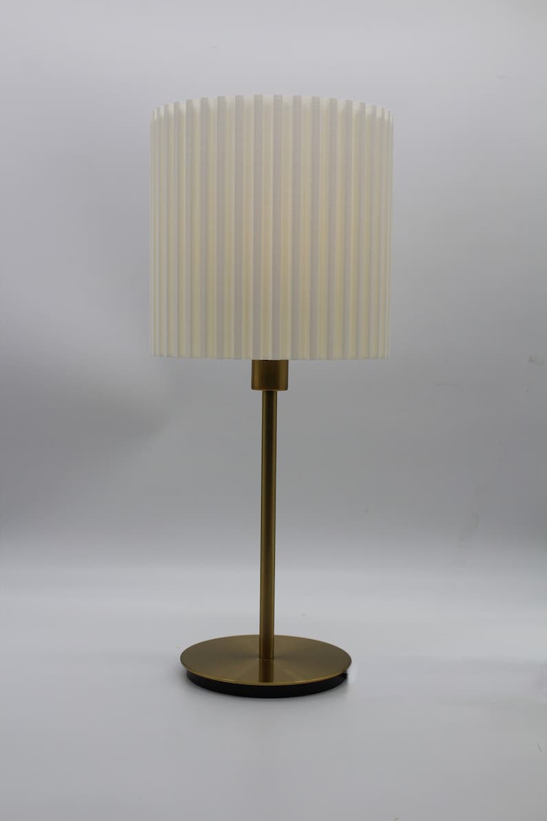 Ab 29,00 Euro: COSTA Lampenschirm/weiß/3D Druck/Rippen/Rund/für Deckenleuchte/für Stehleuchte/für Nachttischlampe/für Schreibtischlampe Bild 4