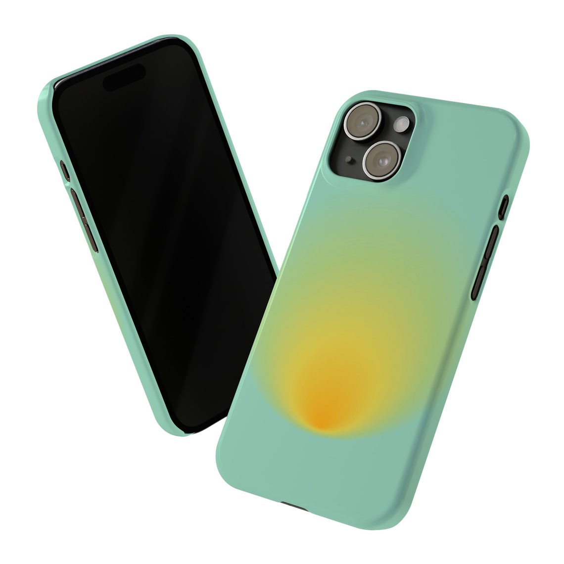 Aura Phone Case Aesthetic iPhone Cover Aura Phone Case Gradient for