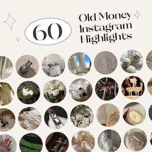 Old Money Instagram Highlight Covers – Elegant Neutral Icons (Digital Download)