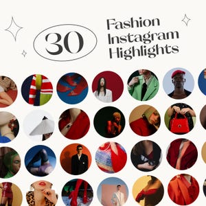 Fashion Instagram Highlight Covers – Trendy Aesthetic IG Icons –Vogue Luxury Story Covers – Designer Lifestyle Highlights Bundle Branding