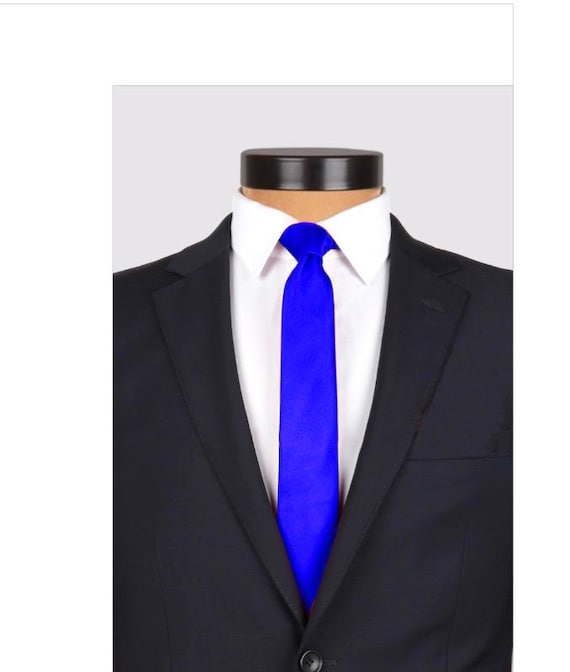 Cravattino Sottile Unisex Tinta Unita - Accessorio Elegante Per Uomo E Donna, 74 Cm X 4,5 Cm - Foto 5