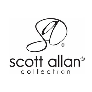 Peut inclure: Logo noir et blanc de Scott Allan Collection, avec un monogramme stylis&eacute; "SA" et le texte "scott allan collection" avec un symbole de marque d&eacute;pos&eacute;e.
