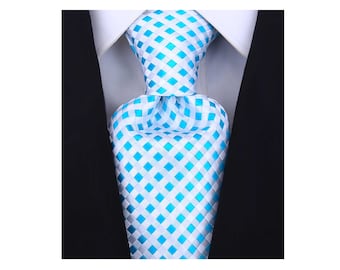 Scott Allan Classic Light Blue Tie Mens Ties | Corbatas para hombre elegantes azure