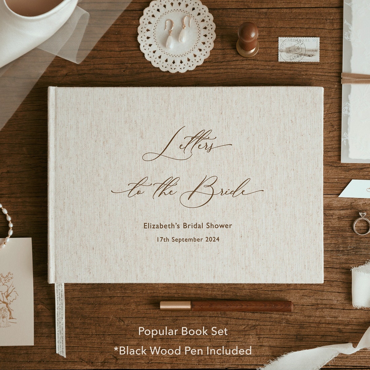 Custom Letters to the Bride Scrapbook, Hen Do Scrapbook, Bridal Shower Album Gifts, Wedding Keepsake, 50 Blank Pages With 100 Sides - Etsy