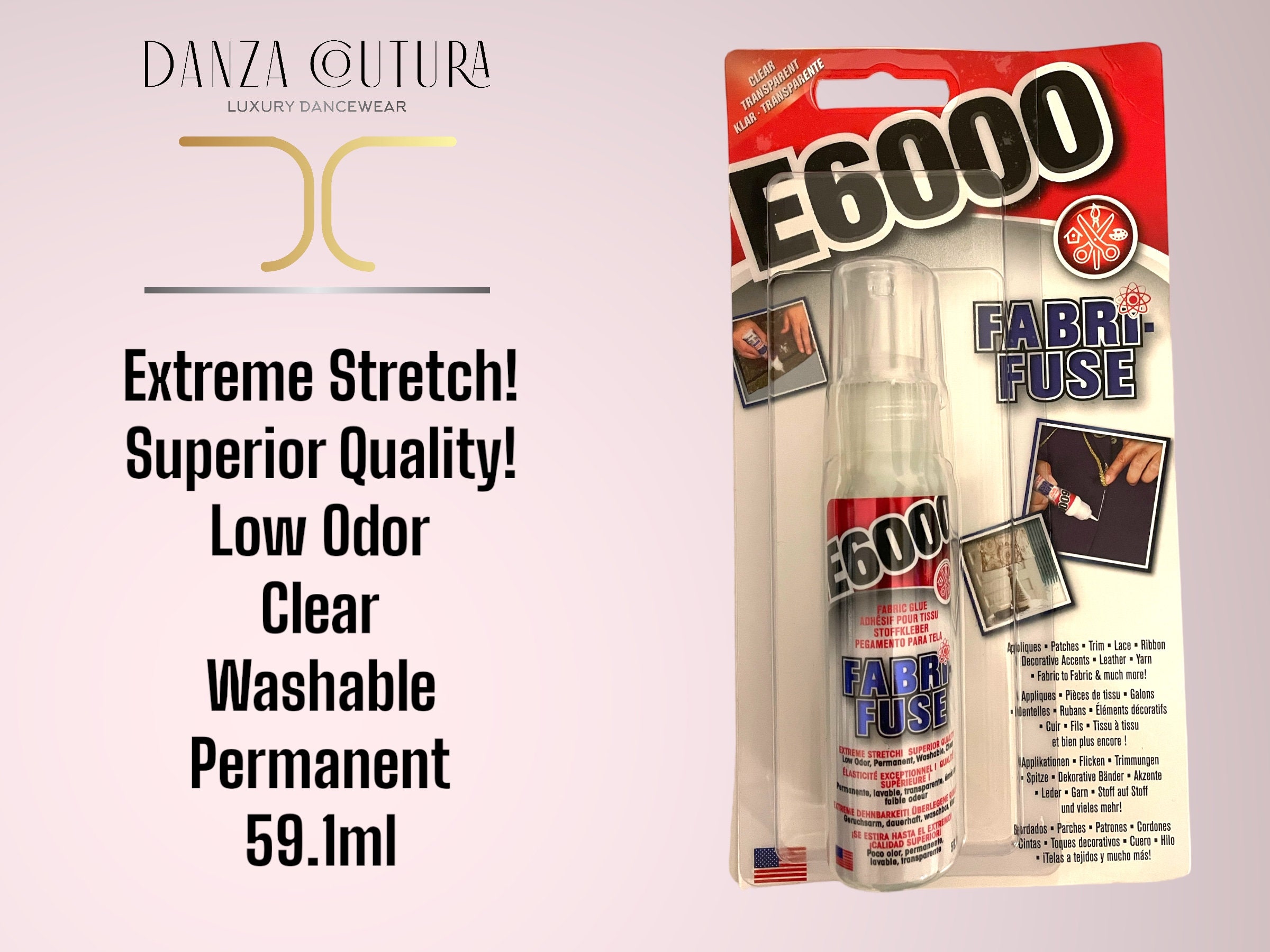 E6000® Extreme Tack® Glue, Michaels, E6000 Fabric Fuse Glue