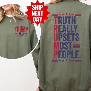 Trump 2024 Shirt, Republikanisches Shirt, Trump 2024 Sweatshirt, lustiges Trumpf-Sweatshirt, Trump Präsident Shirt, politisches Shirt, Trump Kundgebung
