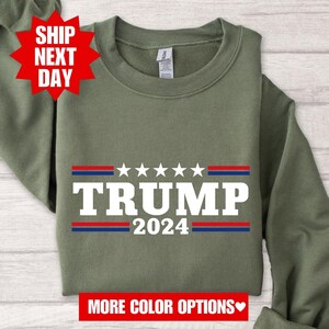 Trump 2024 Shirt, Republikanisches Shirt, Trump 2024 Sweatshirt, lustiges Trumpf-Sweatshirt, Trump Präsident Shirt, politisches Shirt, Trump Kundgebung